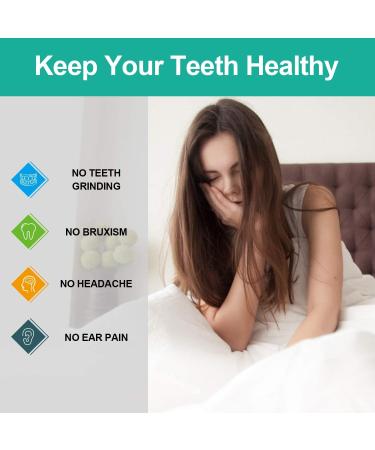 Premium BPA-Free Dental Night Guard - Stop Bruxism with Mouth Guard for Grinding and Clenching Teeth - 2 Sizes Pack of 4 (2 Pairs) - Adults & Kids - Buy Online on GoSupps.com