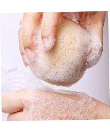 DOITOOL 1pc Face Wash Facial Exfoliating Puff Face Exfoliating Body Powder Puff Gold Fascinators for Women Makeup Puffs Sponge Makeup Remover Puff Flour Tool Deep Cleaning - Buy Online on GoSupps.com