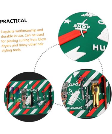 MAGICLULU Haircut Mat Barber Mat for Station Hair Rollers for Women Holder Storage Vanity Accessories for Women Salon Mats for Hair Stylist Anti- Pad Rubber Pad Modeling - Buy Online on GoSupps.com