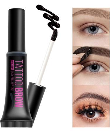 Eye Brow Gel | Peel Off Natural Quick-Drying Long-Lasting Brow Shaping Gel | Waterproof Sweatproof Eyebrow Mascara Natural for Creates Full Brows Littryee 03 - Buy Online on GoSupps.com