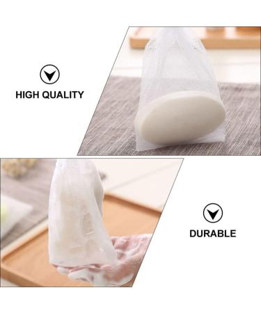 Zerodeko 100 Pcs Soap Bubble Net - Exfoliating Foam & Bar Soap Saver Pouch - Shower Mesh Bags for Cleansing - International Shipping Available - Buy Online on GoSupps.com