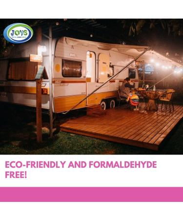 Pink Toilet Chemical Rinse 2 x 5 Litre for Motorhomes & Caravans | Eco-Friendly Odour Eliminator | Up to 50 Treatments Each - Buy Online on GoSupps.com