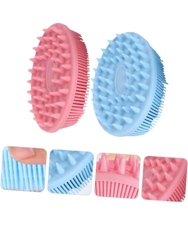 Beavorty 3 Sets Silicone Shampoo Brush Set - Ultimate Scalp Scrubber for Men | Head & Body Massage Device for Healthy Hair - Buy Online on GoSupps.com