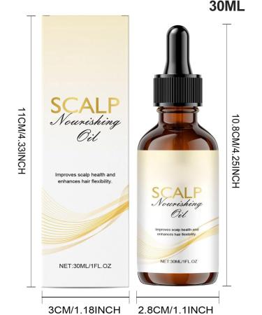 Fortifying Hair Oil - 30ml Moisturizing Treatment for Fine Damaged Hair - Fast Absorption Repairing Treatment for Women with Damaged Fine Curly Short and Long Hair Morning - Buy Online on GoSupps.com