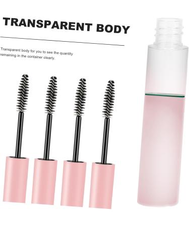 PLAFOPE 50 Pcs Mascara Empty Tube Mini Lipstick Mini Mascara Tubes for Castor Oil Clear Wand Plastic Pink - Buy Online on GoSupps.com