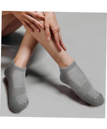 Beaupretty 4 Pairs Combed Cotton Socks Summer Socks Low-cut Liners Socks Breathable Sports Stockings All Season Cotton Socks Cotton Ankle Sock Low-cut Liner Socks Unisex Cotton Socks Black Grey 21x5x0.3cm - Buy Online on GoSupps.com