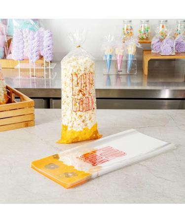 Restaurantware Bag Tek 17 x 7 Inch Popcorn Bags 100 Greaseproof Popcorn Favor Bags - Hot & Cold Friendly Freezable Clear PE Plastic Carnival Popcorn Bags For Event Favors Or Goodie Bags - Buy Online on GoSupps.com
