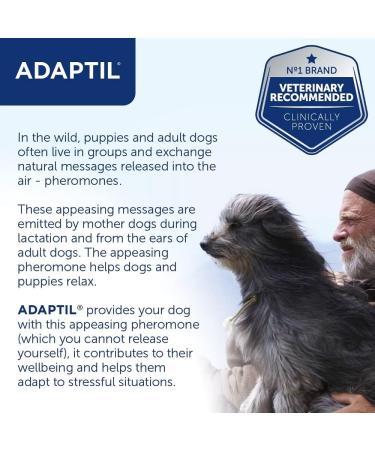 ADAPTIL Calm 30 day Refill helps dog cope with behavioural issues and life challenges - 48 ml (Pack of 1) 30 day refill pack - Buy Online on GoSupps.com