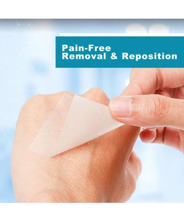 LotFancy Transparent Medical Tape - 6 Rolls | 2 x 10 Yards | Adhesive Clear Hypoallergenic Surgical Tape - PE First Aid Tape for Wound, Bandage, Sensitive Skin - Latex Free - Buy Online on GoSupps.com