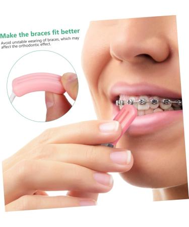 12 Pcs Popsicle Silicone Chew Pacifier Retainer Cases Jaw Teeth Device Child Tray - Buy Online on GoSupps.com