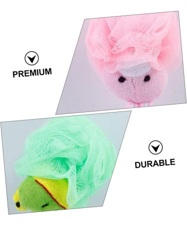 Shop Hemoton 6pcs Cartoon Bath Balls - Super Soft Loofah Sponge & Body Scrubber for Kids & Adults | International Shipping Available - Buy Online on GoSupps.com