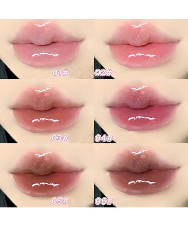 Glossy lipstick caring glossy lip gloss in 6 colours plus longlasting cream blush with glow effect multifunctional waterresistant day makeup 1 - Buy Online on GoSupps.com