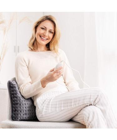 Buy Beurer HK 48 Cosy Sofa Heating Pillows - Quick Heating 3 Temperature Levels Soft & Safe 40x30 cm - Ideal for Comfort Internationally - Buy Online on GoSupps.com