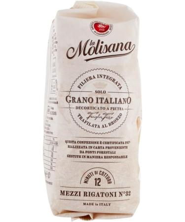 Italian Gourmet E.R. La Molisana Mezzi Rigatoni No. 32 Pasta Lenta Lavorazione Bronze Modelling Clay 500 g + Pulpa Gourmet Italian 400 g Pack of 20 - Buy Online on GoSupps.com