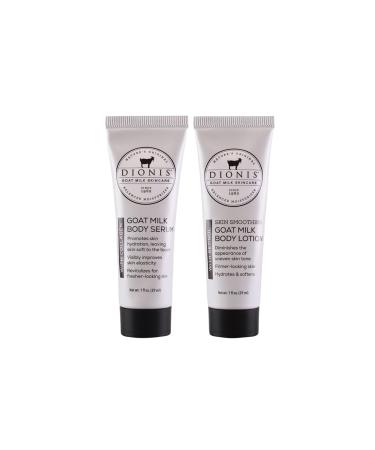 Dionis Goat Milk Skincare 1 fl oz Anti-Wrinkle Cream + Body Treatment Goat Milk Duo - Buy Online on GoSupps.com