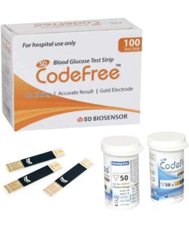 SD Codefree Blood Glucose Test Strips - Accurate Glucometer Testing Supplies - Buy Online on GoSupps.com