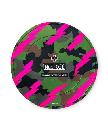 Muc Off Disc Brake Covers, Camo - Washable Brake Shield for Bicycle Disc Brakes - Pair of Bike Brake Covers for MTB/Road/Gravel Bikes