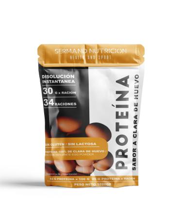 SERMAND Instant Egg Clarim Protein Neutral Flavor - SRD Nutrition Instant Fit 1020 grams