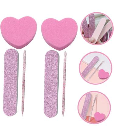 HAPINARY 20 Sets Nail Kit Pedicure Polishing File Nail Shaping Files Manicure Sticks Nail Sticks Nail Art Tools Nail Files Sticks for Nails Nail File Block Nail Art Files Sponge Nail File - Buy Online on GoSupps.com