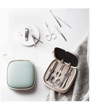 Manicure Kit Mini Portable Nail Clippers to Remove Dead Skin and Travel Home Built-in Nail File Gray and Green 9 Pieces Nail Clippers Kit (Color : A) - Buy Online on GoSupps.com