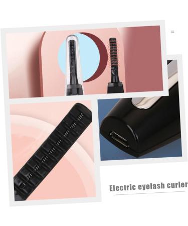 Buy 1pc Electric Eyelash Curler - Quick USB Charging Makeup Tool for Perfect Lashes | Durable Heated Eyelash Curler for Effortless Beauty - Buy Online on GoSupps.com