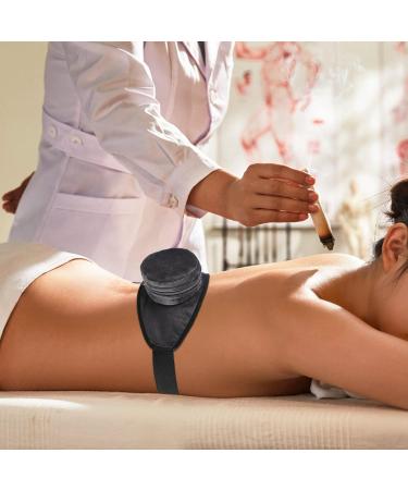 Premium Moxibustion Set - Moxa Fabric Bag Hand Roller Hip Belt & Holder for Effective Pain Relief | International Shipping - Buy Online on GoSupps.com