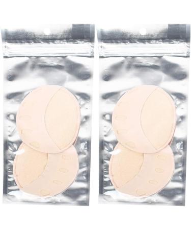 Foot Cushion & Pointe Shoe Toe Pads - 2 Pairs Skin Color High Heeled Shoe Forefoot Pads for Pain Relief & Comfort - Buy Online on GoSupps.com