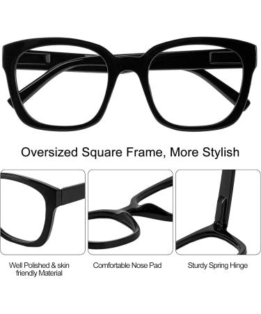 OCCI CHIARI Fashion Oversized Reading Glasses for Women - Stylish & Comfortable Readers (1.0 to 6.0) - International Shipping Available - Buy Online on GoSupps.com