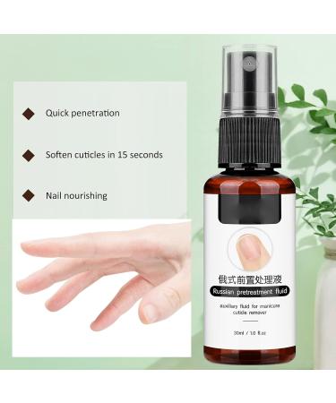 Liquido per cuticole rimuove la pelle morta spray per unghie 3 ingredienti sicuri ammorbidente cuticole per negozio di manicure - Buy Online on GoSupps.com