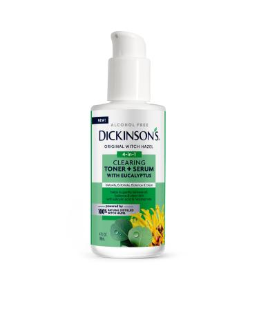 Dickinson's Witch Hazel Clearing Toner + Serum with Eucalyptus