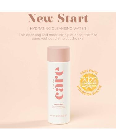 NEW START Micellar Cleansing Water - Daily Facial Cleanser & Makeup Remover (200ml) | Shipping Worldwide - Buy Online on GoSupps.com