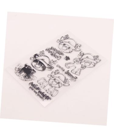 Lurrose Christmas Stamps Postage Stamps Planners Craftastic Tthe Notebook Silicone Stamps Clear Stamps Seal Scrapbook Account - Buy Online on GoSupps.com