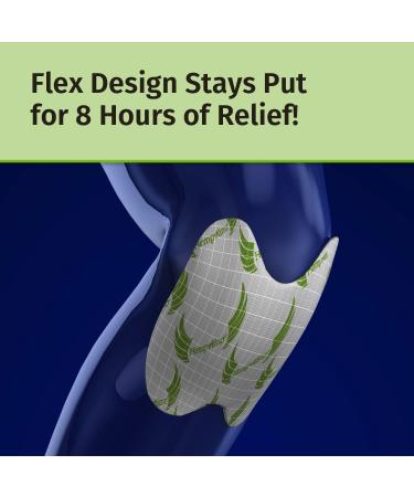 FDA-Listed Hemp Knee Relief Patch | CoolNumb Triple Action Technology | Up to 8 Hours Relief | Ergonomic Design - Buy Online on GoSupps.com