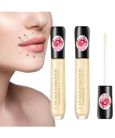 2024 NEW Instrumentan Vitamin E Lip Serum - Lip Hyaluronic Lip Plumper, Lips Plumping Lip Gloss Make Lips Fuller and Moisturizing (2pcs)