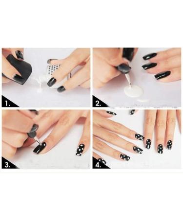 5PCS Nail Art Dotting Brush Pen Set for Painting and Design - Multicolour - Buy Online on GoSupps.com