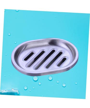 Ciieeo Kitchen Soap Rack Soap Holder Soap Container Rack Bathroom Soap Rack Box Stainless Steel - Buy Online on GoSupps.com