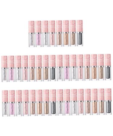 Beavorty 40 Pcs Eye Shadow Eyeshadow Pigmented Makeup Pallet Metallic Makeup Stuff Miss Shimmer Lasting