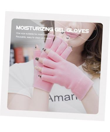 FRCOLOR 1 Pair Gel Moisturizing Gloves Skin Care Gloves Hand Softening Gloves Lotion Gloves Fingerless Gloves for Women Dry Hands Hand Gloves Hand Muffs for Men Touch Miss Dipping spa 15x11cm - Buy Online on GoSupps.com