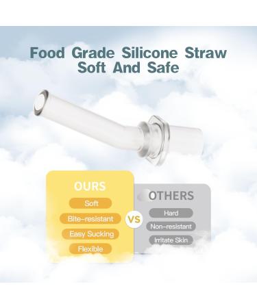 Zoyzoii 450ml Children's Stainless Steel Drinking Bottle with Straw & Bag - Thermos for Kindergarten - Yellow - Buy Online on GoSupps.com