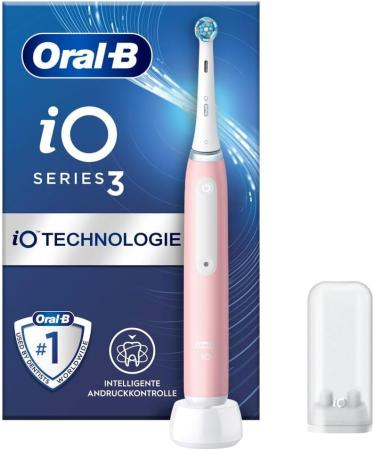 Braun Oral-B iO 3N Electric Toothbrush - Pink 1 Brush | International Shipping Available - Buy Online on GoSupps.com