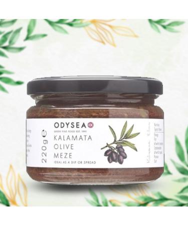Odysea Meze Pick N Mix - Choose From 7 Flavours | Aubergine Red Pepper & Feta Kalamata Olive Sun Dried Tomato Brushshetta Roasted Red-Pepper Harissa Spicy - Pack of 2 - Buy Online on GoSupps.com