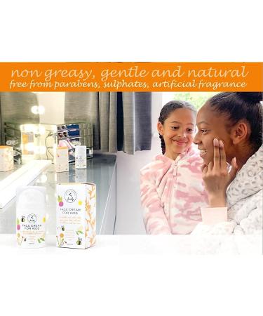 Kids Acne Treatment Face Cream for Normal to Oily Skin | Nourishing & Calming | Unscented, Paraben & Sulfate-Free | Natural & Vegan | All Skin Types - Buy Online on GoSupps.com