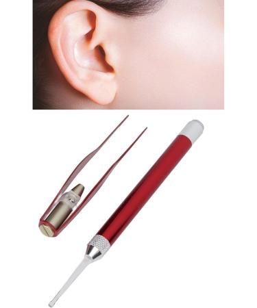 Stainless Steel Light Ear Spoon 2pcs - Portable Ear Pick for Kids - Travel-Friendly Ear Wax Removal Tool - Buy Online on GoSupps.com