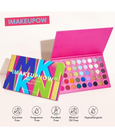 45 Shades Eyeshadow Palette | Highly Pigmented Makeup Collection for Vibrant & Long-Lasting Eye Looks - Matte Shimmer & Glitter - Buy Online on GoSupps.com