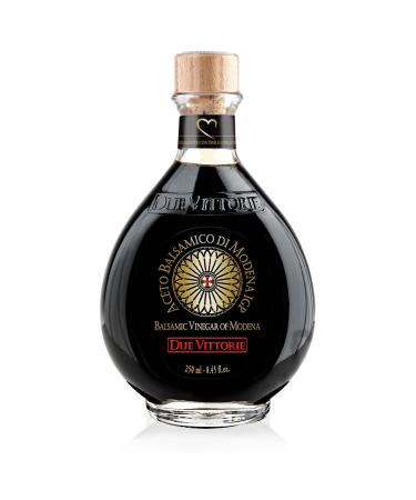 Due Vittorie Oro Gold Balsamic Vinegar without Pourer, Imported from Italy, 8.45fl oz / 250ml