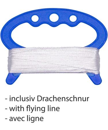 Buy CIM Single-Line Beach Kite for Kids - 74x47cm with 80m Line & Striped Tails - Perfect for Ages 3+ - Buy Online on GoSupps.com