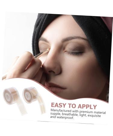 NOLITOY 2400 Sheets Double Eyelid Sticker Single- Sided Eyelid Tapes Stickers Eye Lift Tape Reel Double Back - Buy Online on GoSupps.com