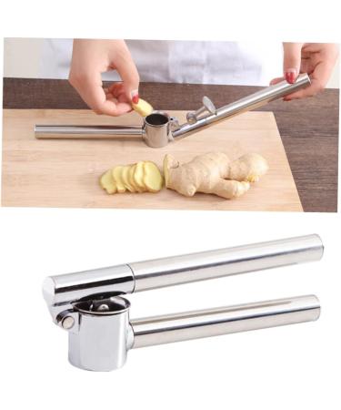 DOITOOL 1pc Garlic Squeezer Stainless Steel Garlic Presser Garlic Presser Crusher Metal Garlic Mincer Lemon Hand Juicer Lemon Squeezer Potato Garlic Manual Kitchenware - Buy Online on GoSupps.com