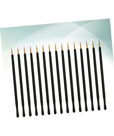 FOMIYES 50pcs White Eyeliner T Tool Gel Eyeliner Eye Makeup Tools Eyeliner Brush Liquid Eyeliner Soft Head 10X0.5cm Orange - Buy Online on GoSupps.com
