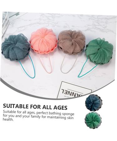 2pcs Pumpkin Bath Balls - Super Soft Loofah & Back Scrubber Cleaning Tools for Body & Toilet | Men's Toiletries - Buy Online on GoSupps.com